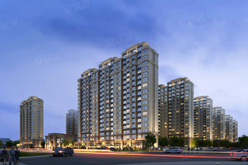 商河最新楼盘的温馨生活日常