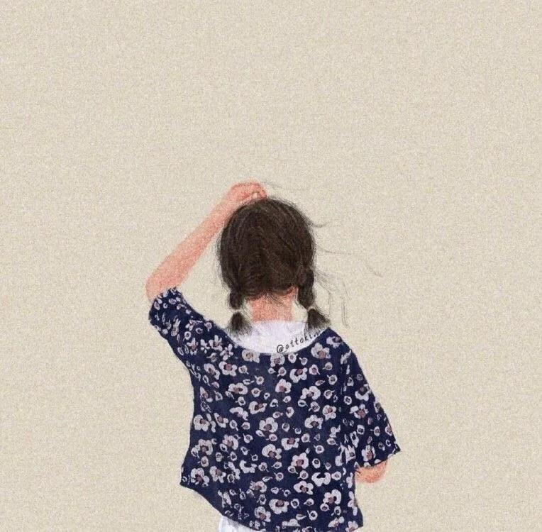 女生背影头像流行趋势与个人审美立场的探索