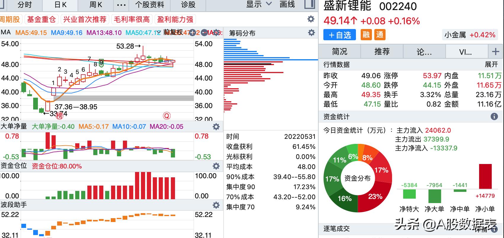 国投中鲁股票投资热点及前景展望,深度解析与预测分析