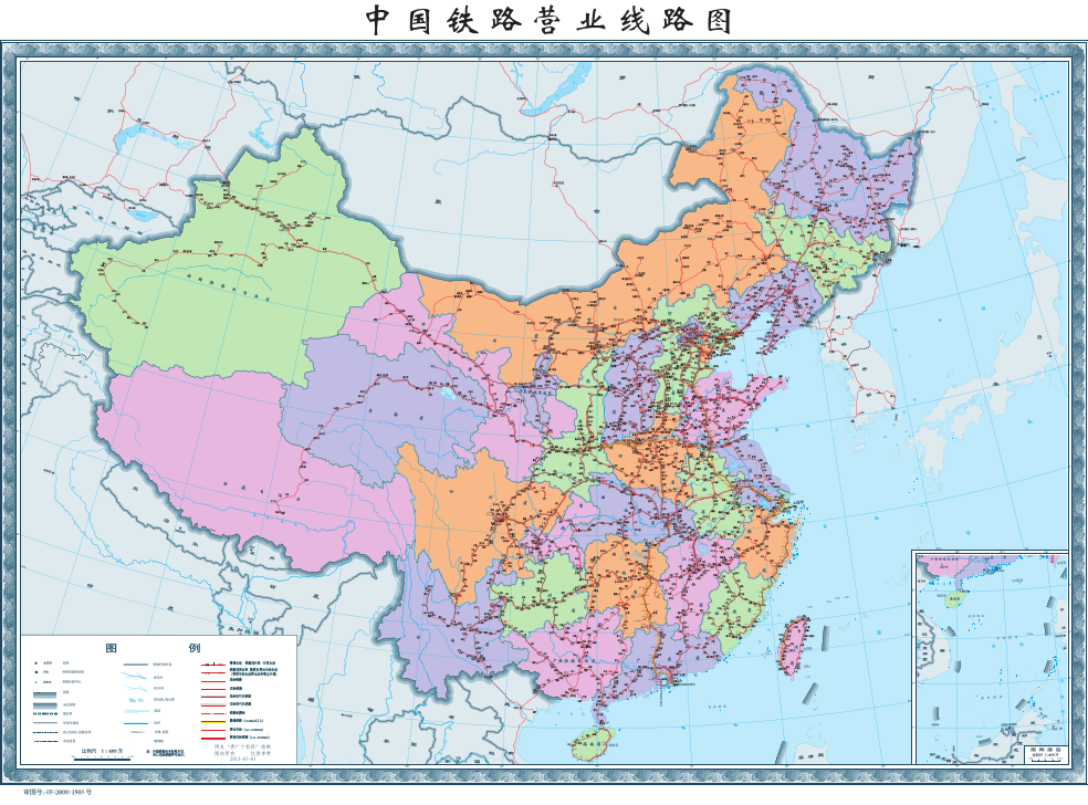 中国最新铁路图揭秘，无限可能的交通脉络探索🚄