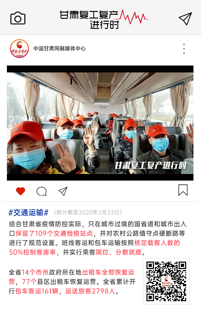 甘肃复工最新动态,奋斗的力量与时代同步前行